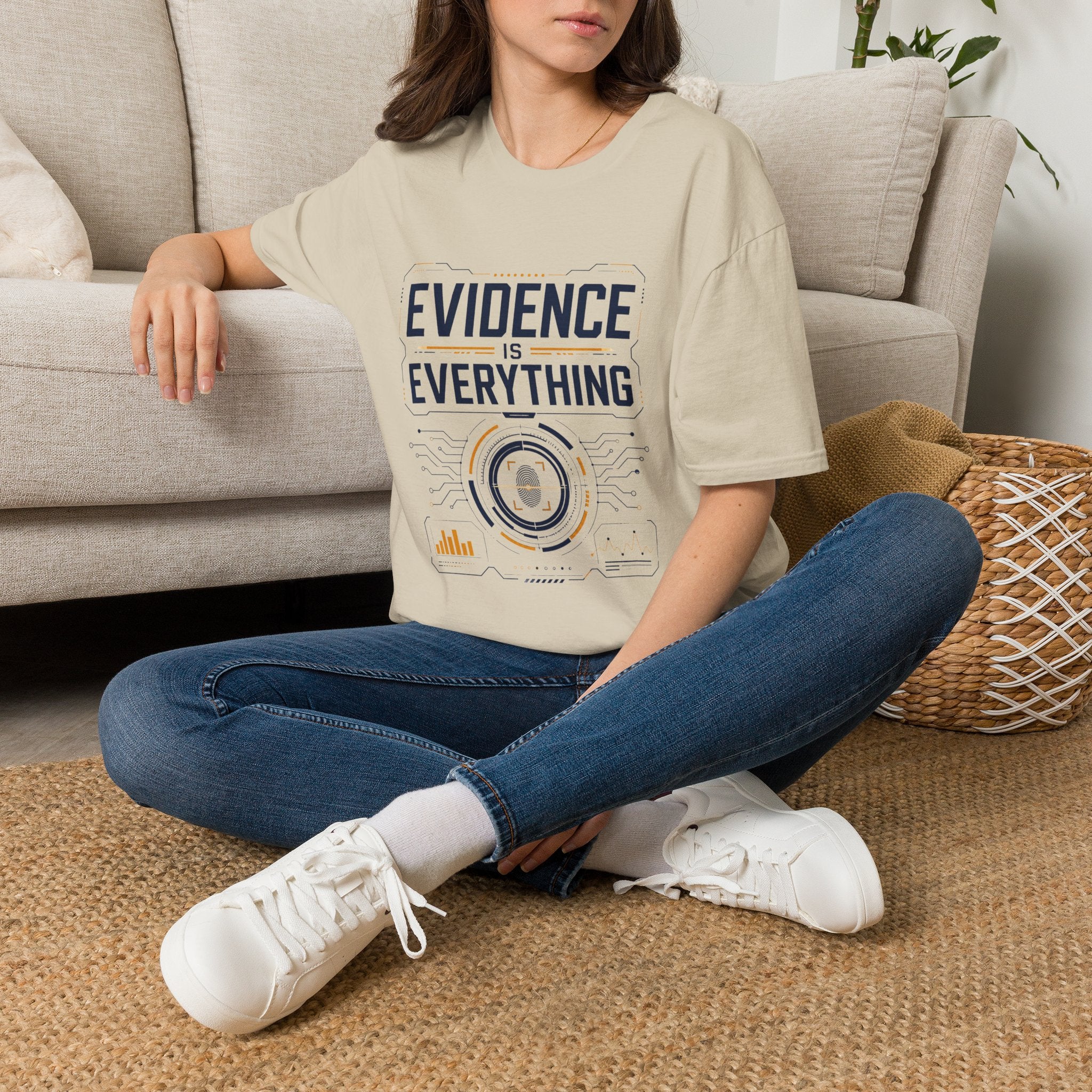 Evidence Is Everything T-Shirt — For Scientists, Investigators & Critical Thinkers