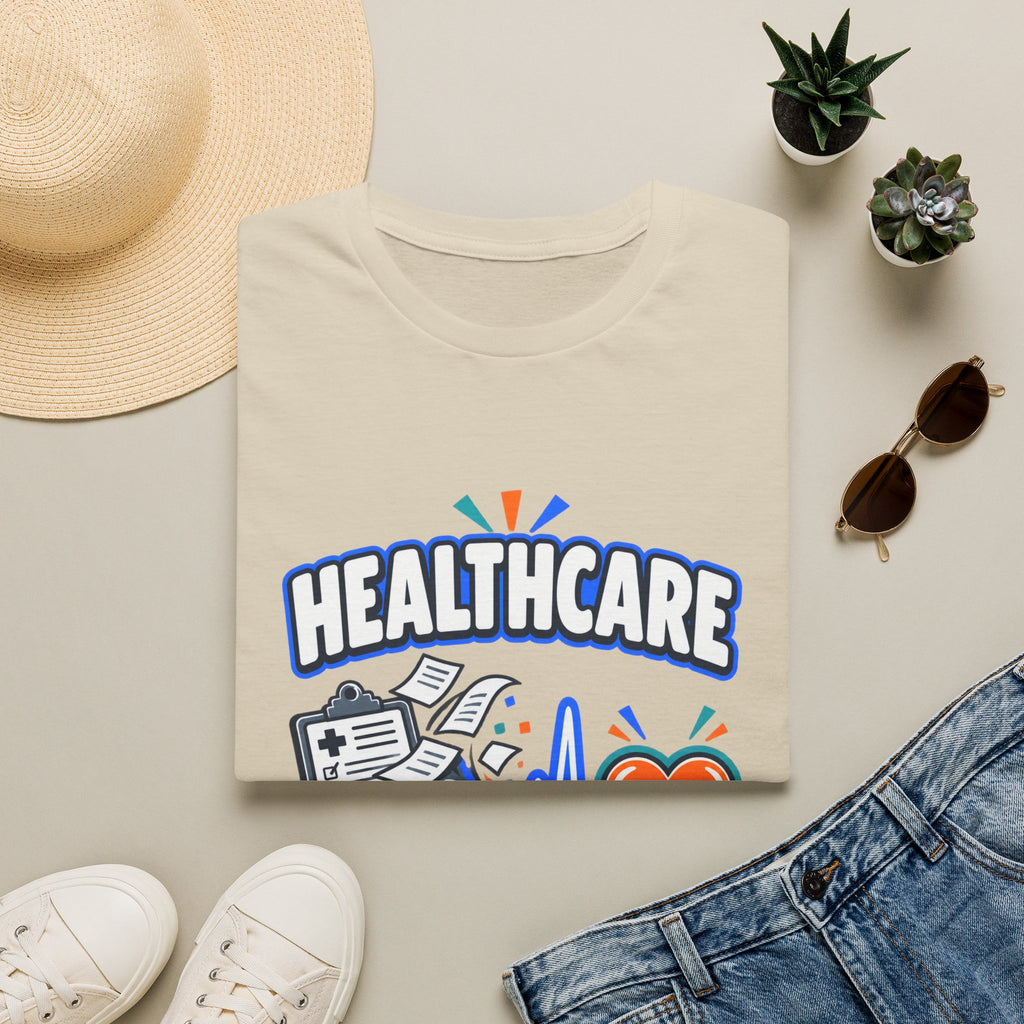 Healthcare T-Shirt — Funny "Less Paperwork, More Patients" Medical Appreciation Tee