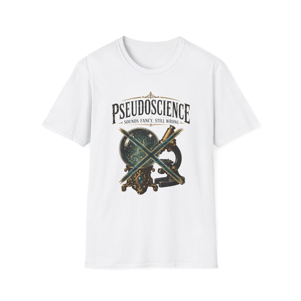 "Pseudoscience: Sounds Fancy, Still Wrong" Retro Science Graphic Tee