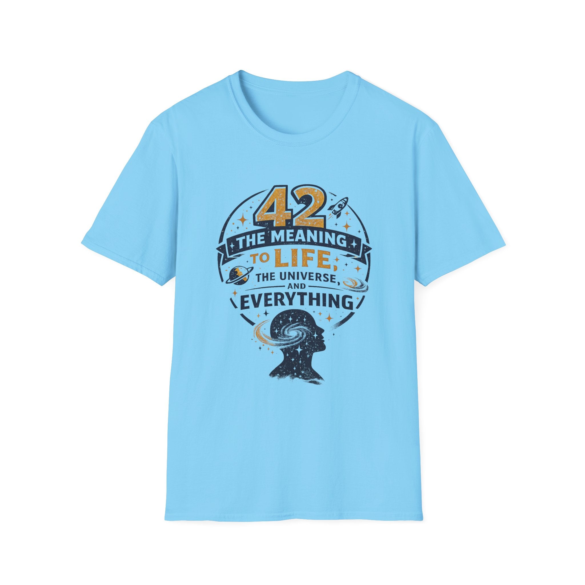 42 The Meaning of Everything Unisex Softstyle T-Shirt