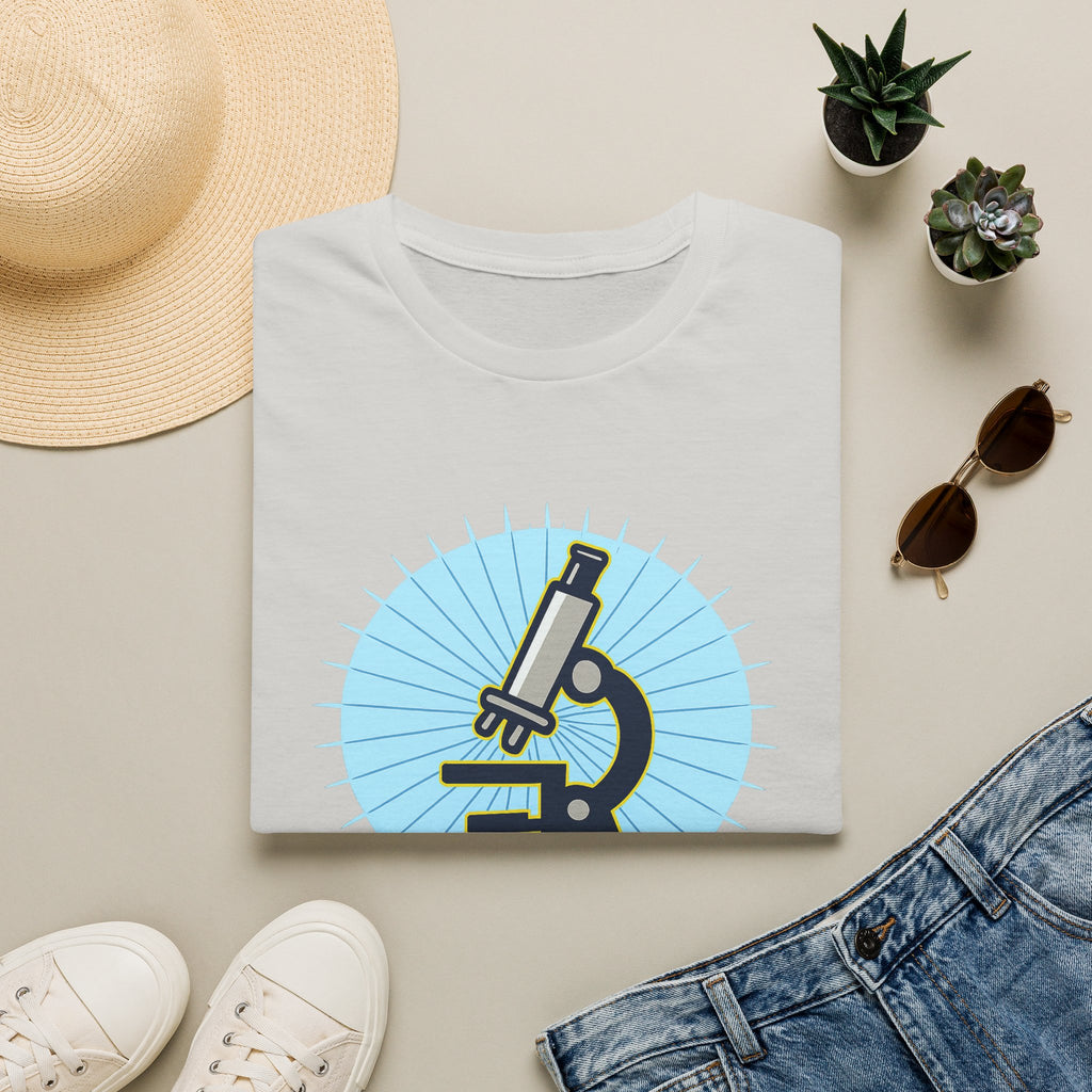 Microscope T-Shirt — "Show Me The Evidence" Science Tee for Scientists & STEM Fans