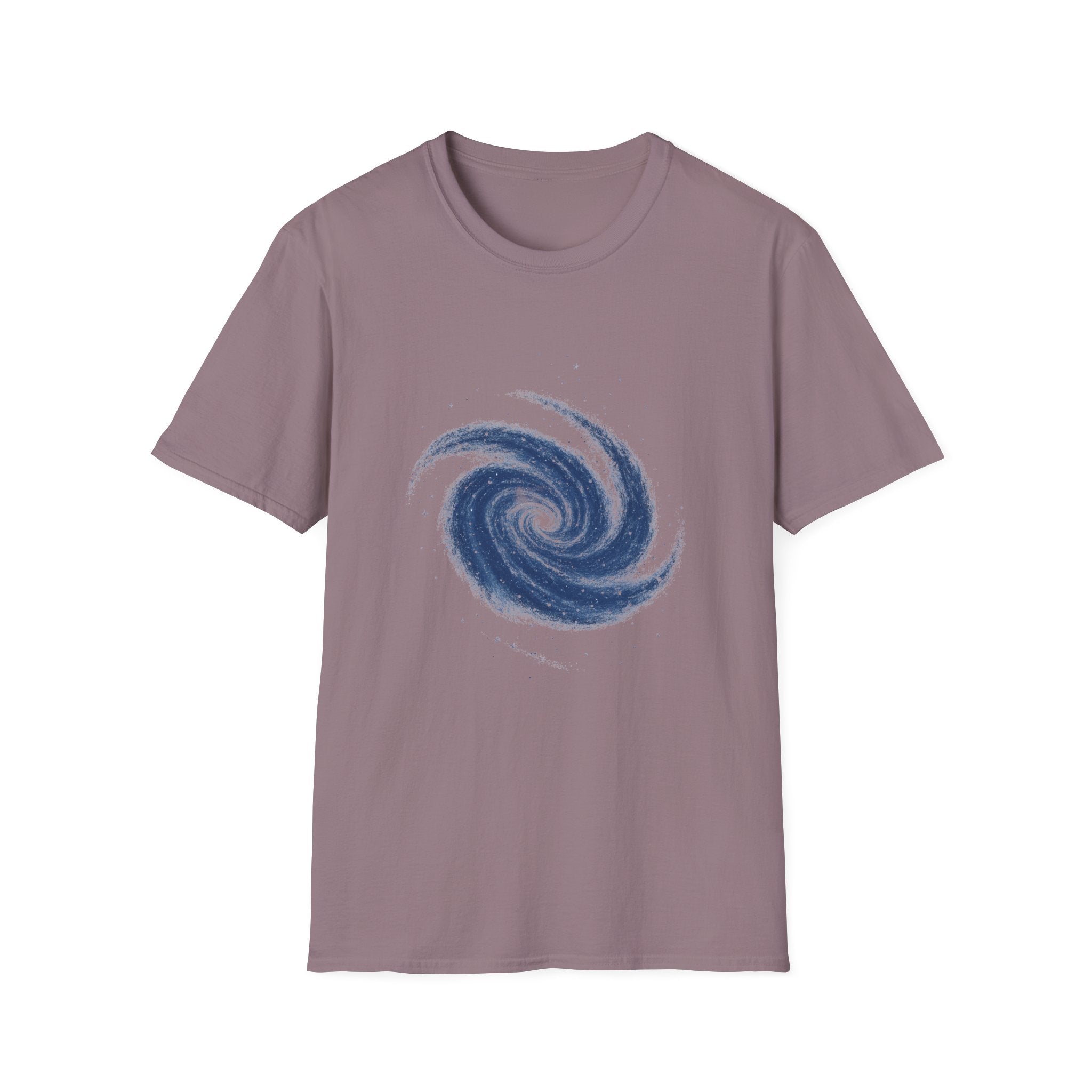 Spiral Galaxy image Unisex Softstyle T-Shirt