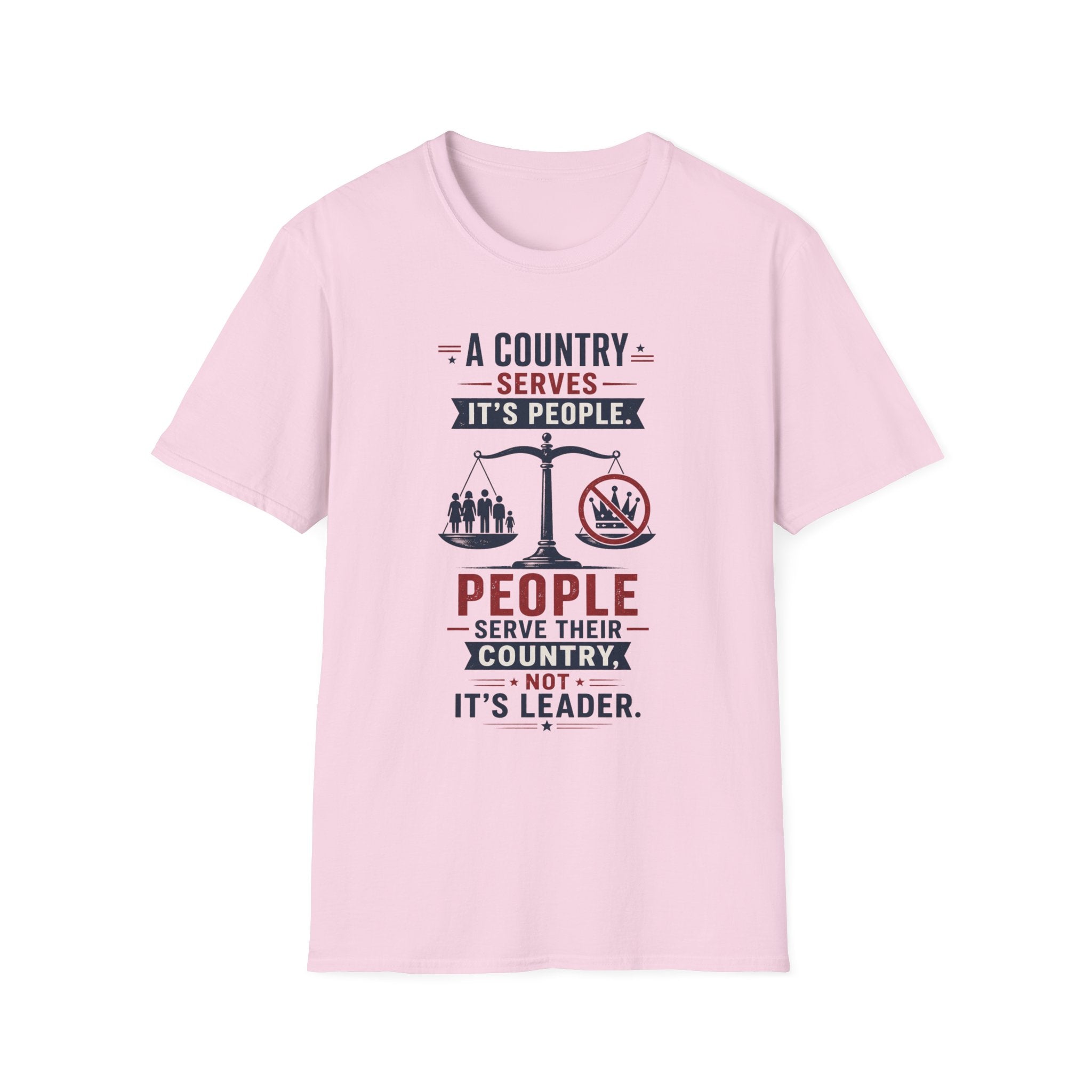 “A Country Serves Its People” Patriotic Liberty Tee
