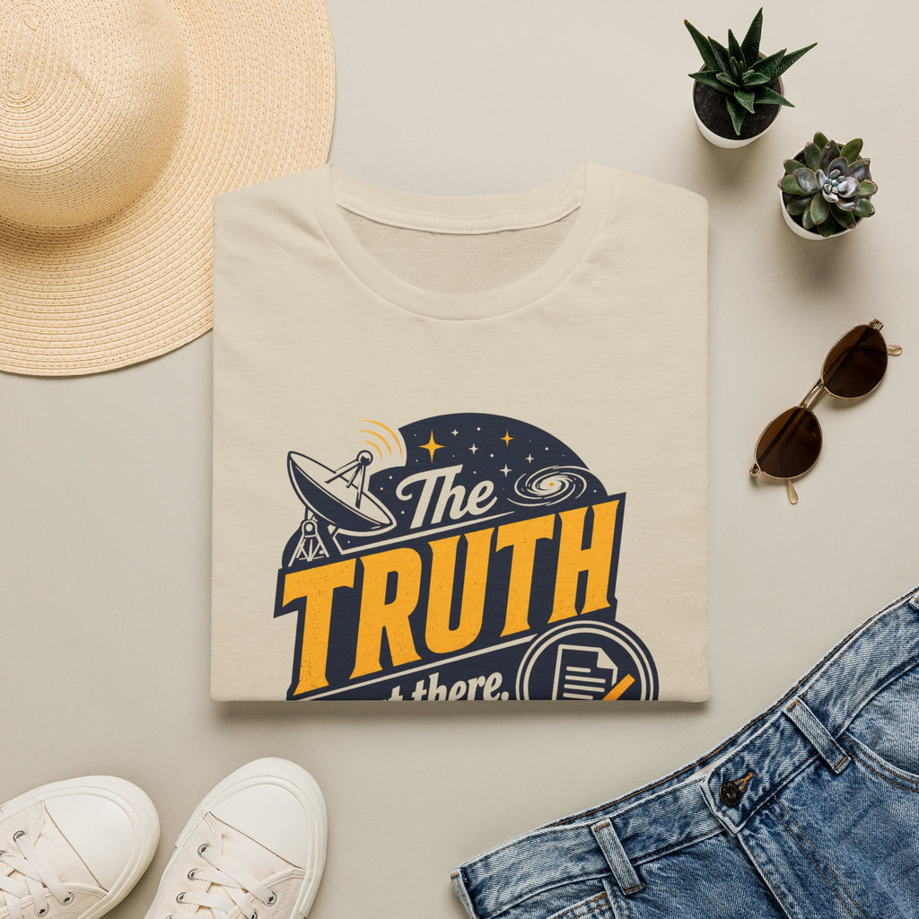 Truth Is Out There T-Shirt — UFO Conspiracy Graphic Tee
