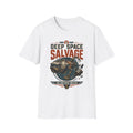 Deep Space Salvage T‑Shirt — Vintage Sci‑Fi Spacecraft Tee