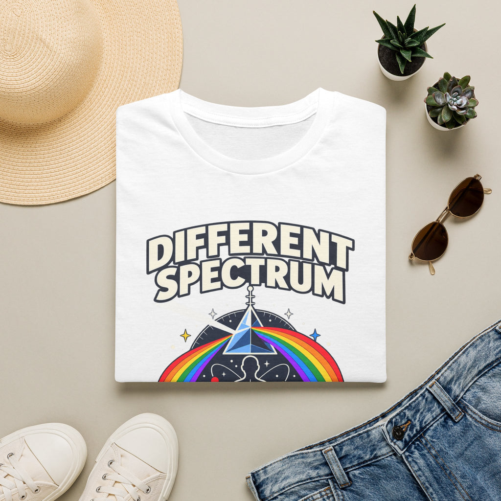 Different Spectrum T‑Shirt — Pride Rainbow Inclusive "Same Humanity" Tee