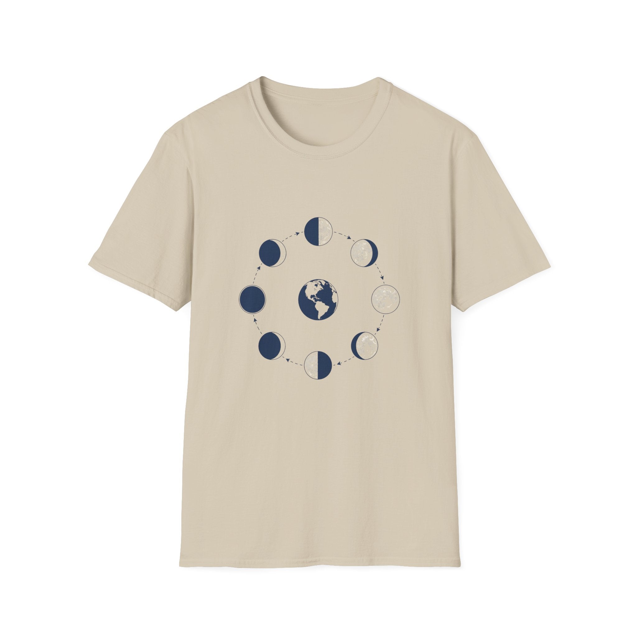 Lunar Phases Unisex Softstyle T-Shirt