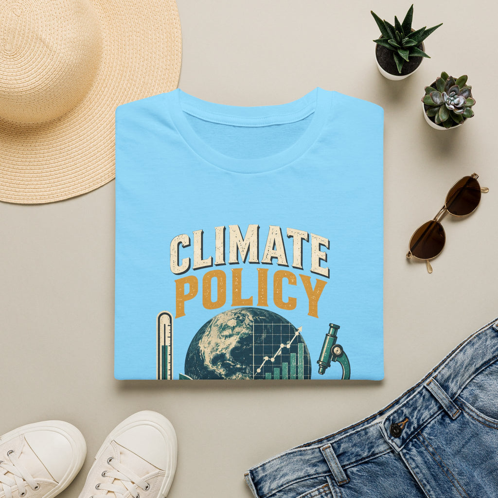 Climate Policy Tee — "Climate Policy Is Science Policy" Graphic T-Shirt