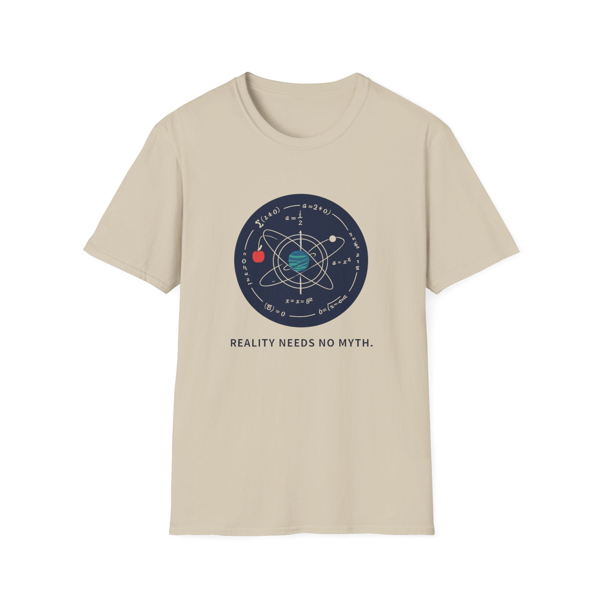 Reality Needs No Myth Unisex Softstyle T-Shirt