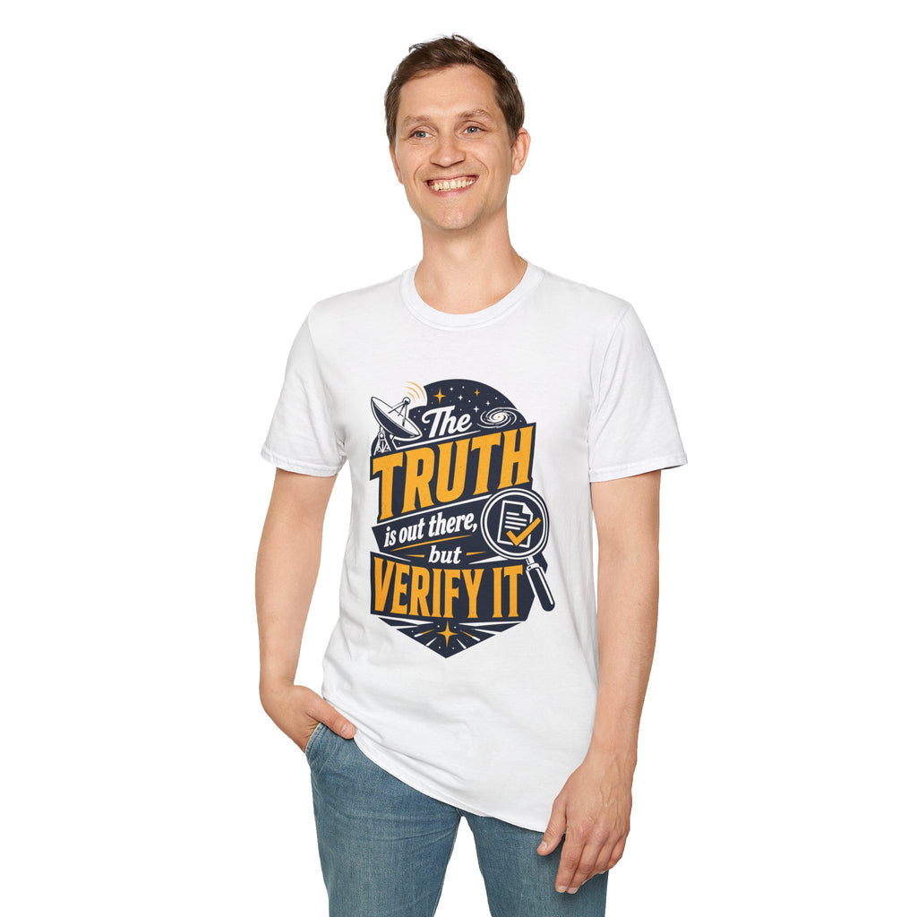 Truth Is Out There T-Shirt — UFO Conspiracy Graphic Tee