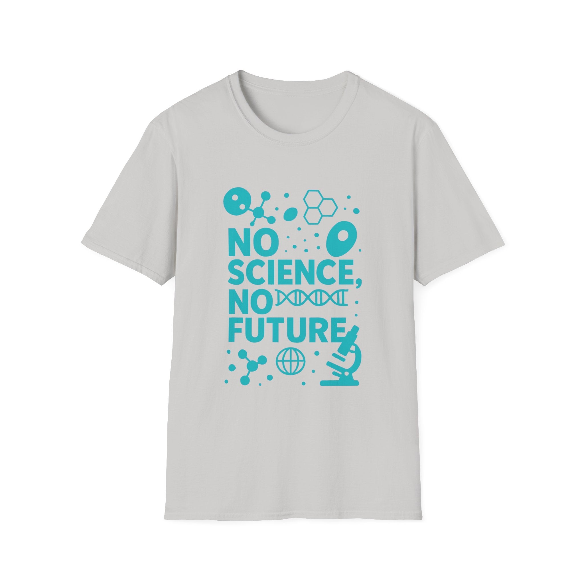 No Science No Future Unisex Softstyle T-Shirt