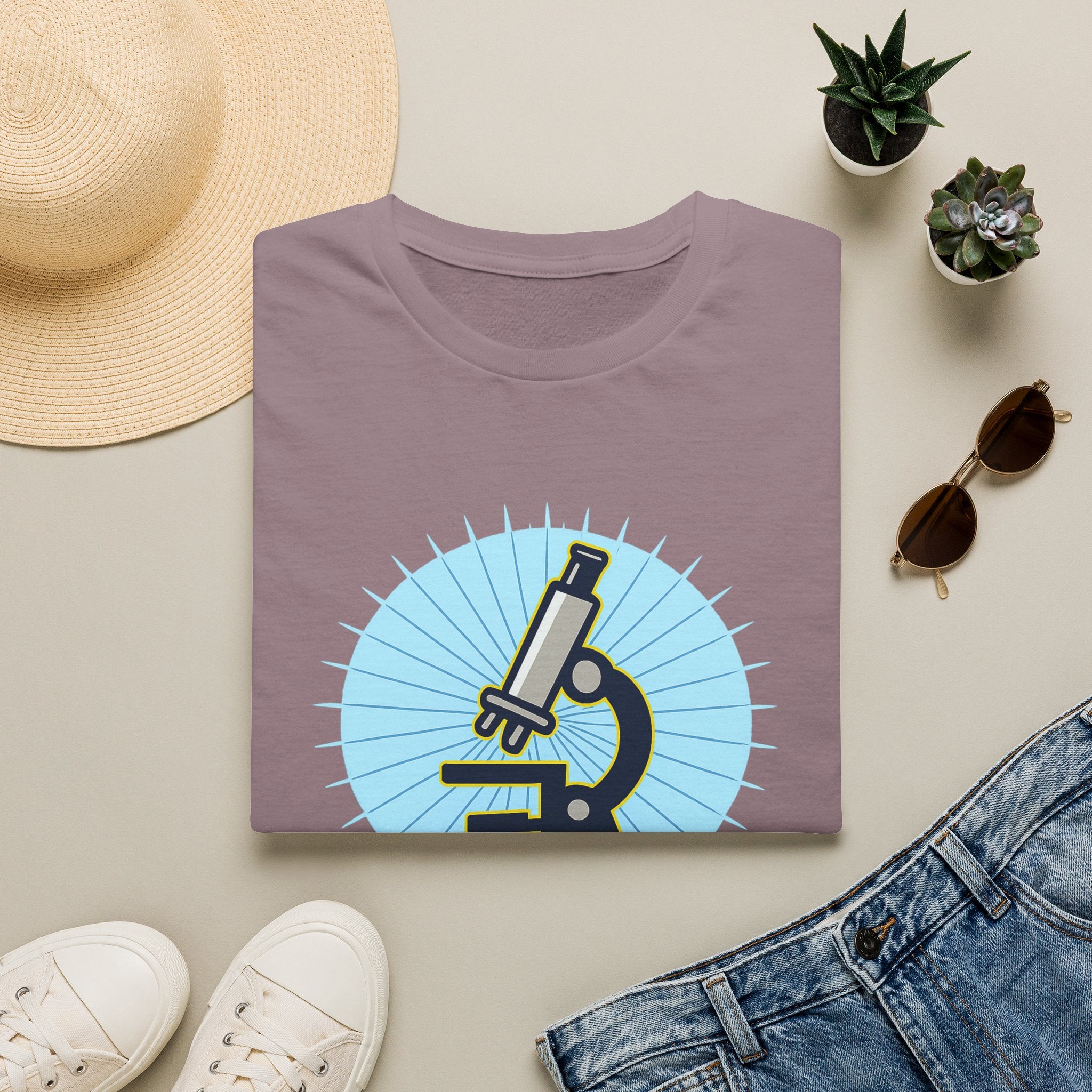 Microscope T-Shirt — "Show Me The Evidence" Science Tee for Scientists & STEM Fans