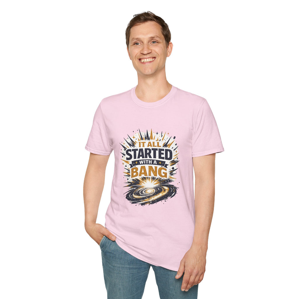 "It All Started With a Bang" Space Graphic Tee