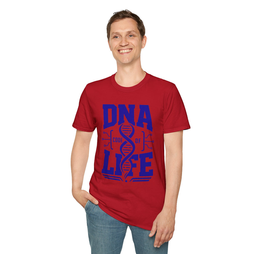DNA Code of Life T-Shirt — Genetics Science Graphic Tee