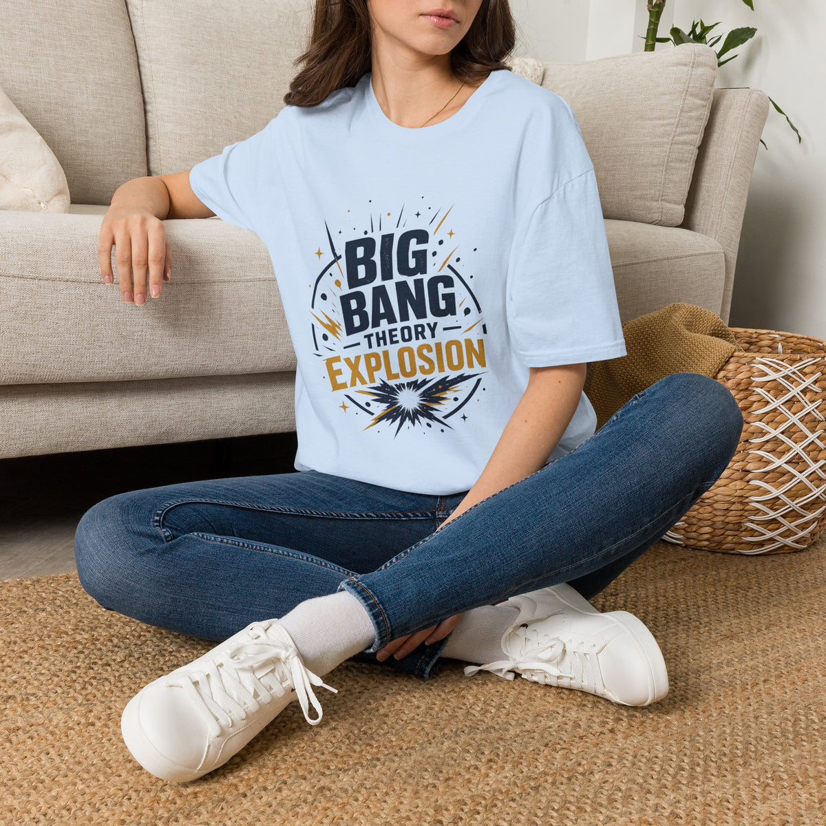 Big Bang Theory Explosion T-Shirt — Science Nerd Graphic Tee