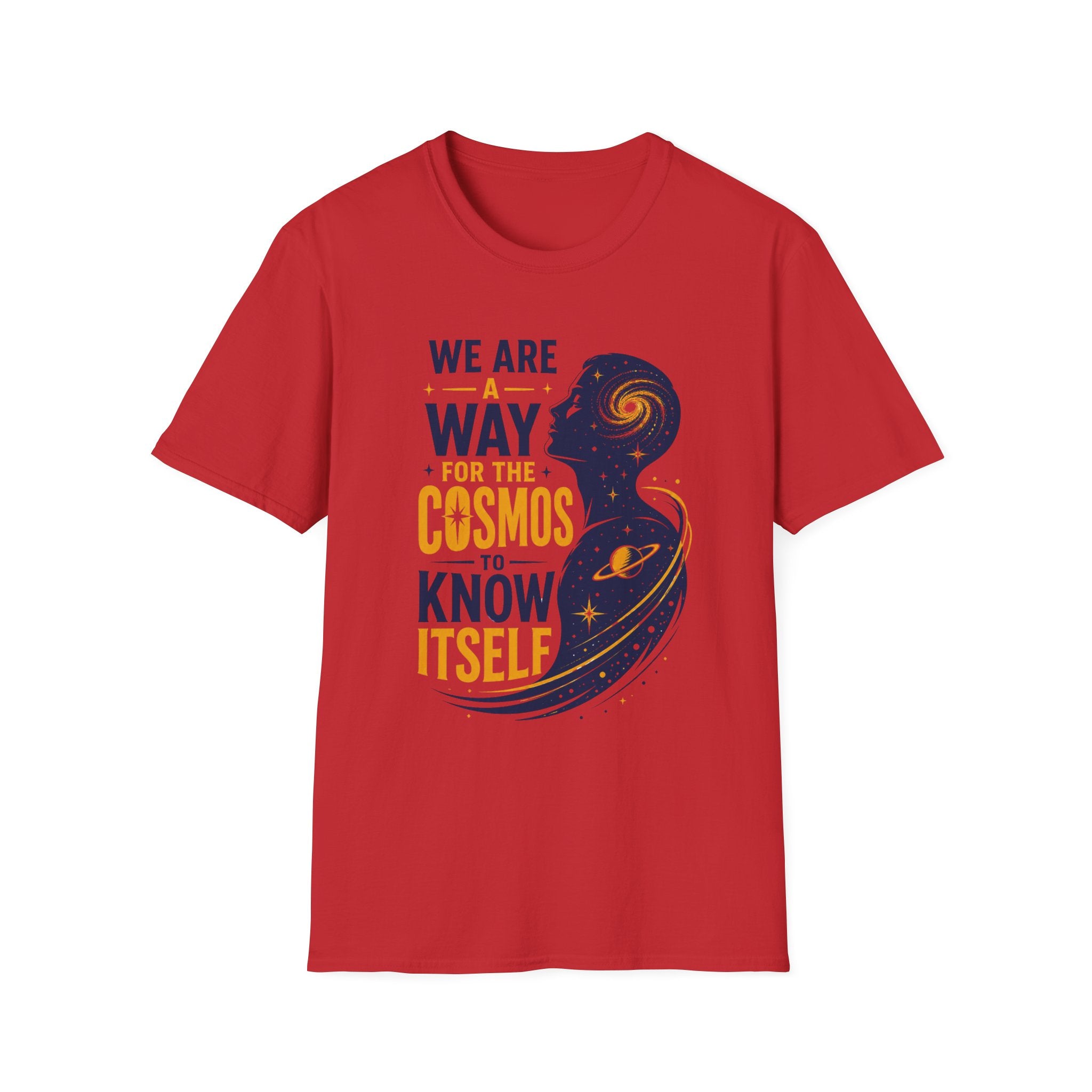 Cosmos to know Itself Unisex Softstyle T-Shirt
