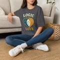 Logic Is My Love Language T-Shirt — Venn Diagram Math Humor Tee