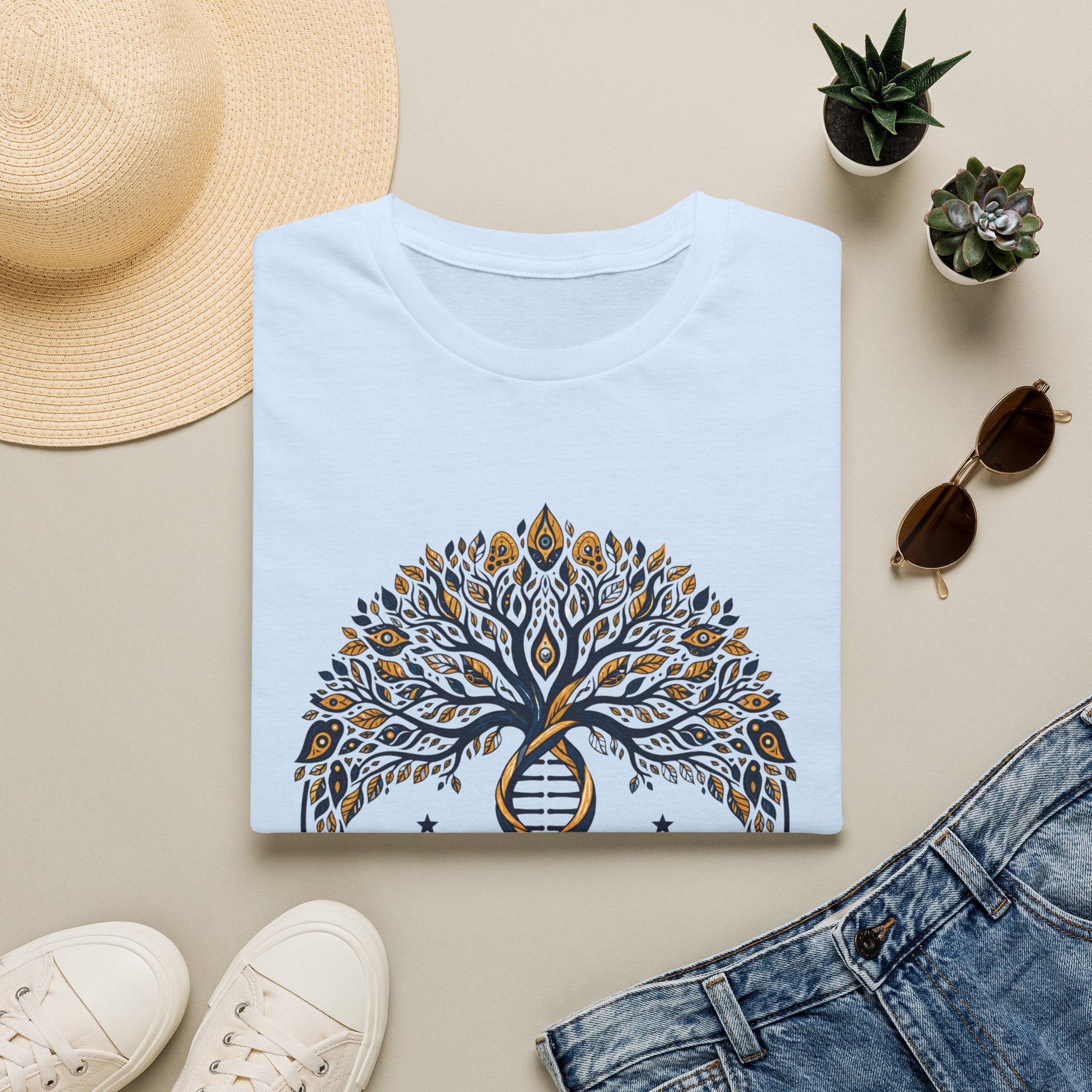 DNA Truth Tree T-Shirt — Genetic Roots Graphic Tee