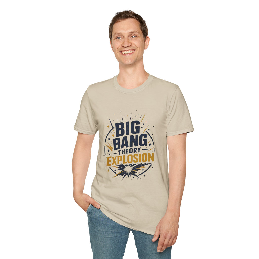 Big Bang Theory Explosion T-Shirt — Science Nerd Graphic Tee