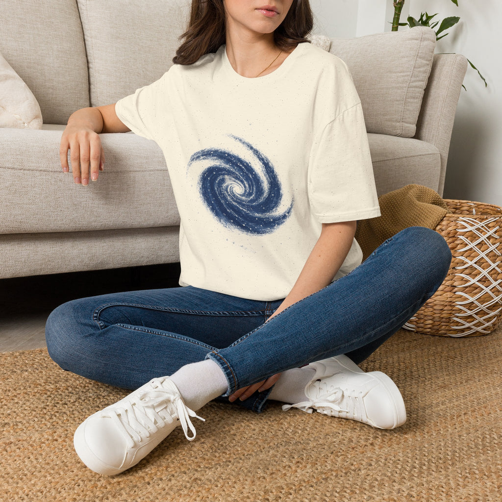 Galaxy Swirl T-Shirt — Cosmic Spiral Tee
