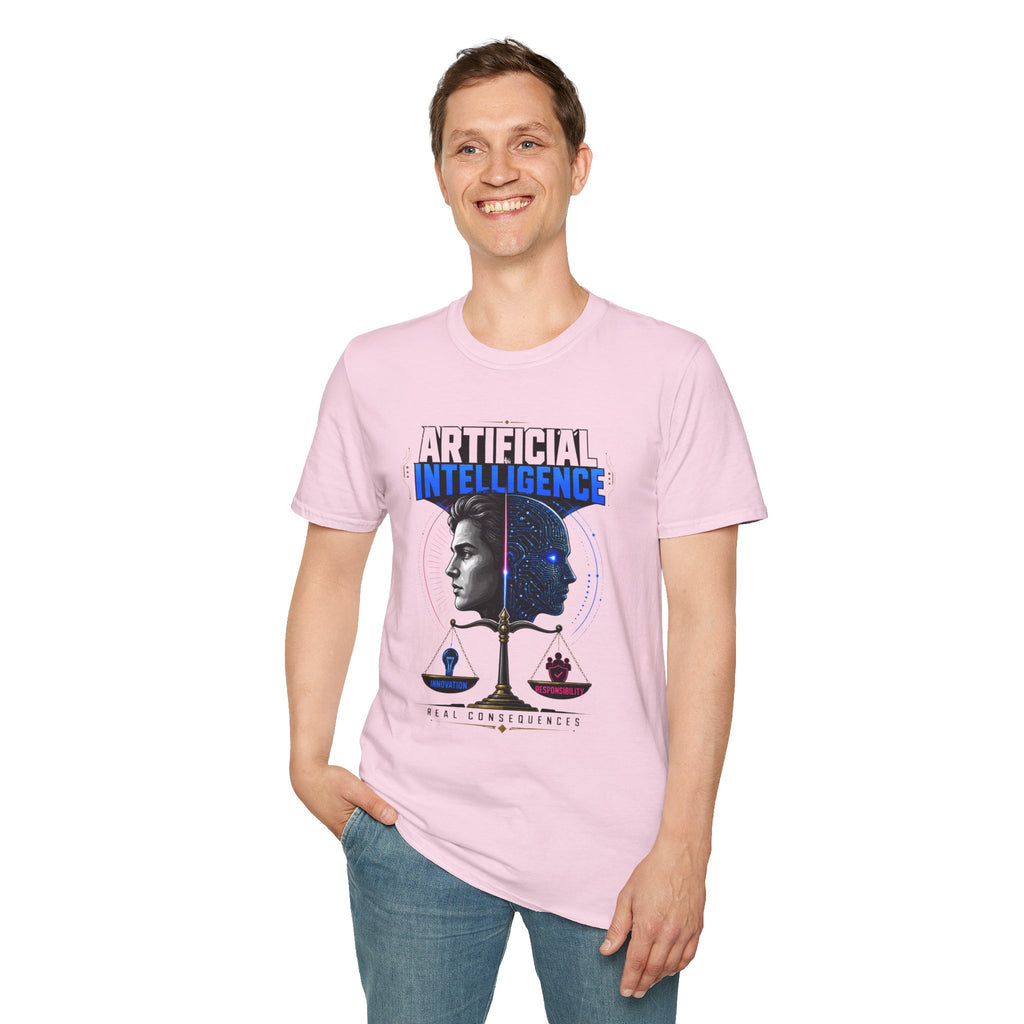 Artificial Intelligence T-Shirt — Futuristic Tech Graphic Tee