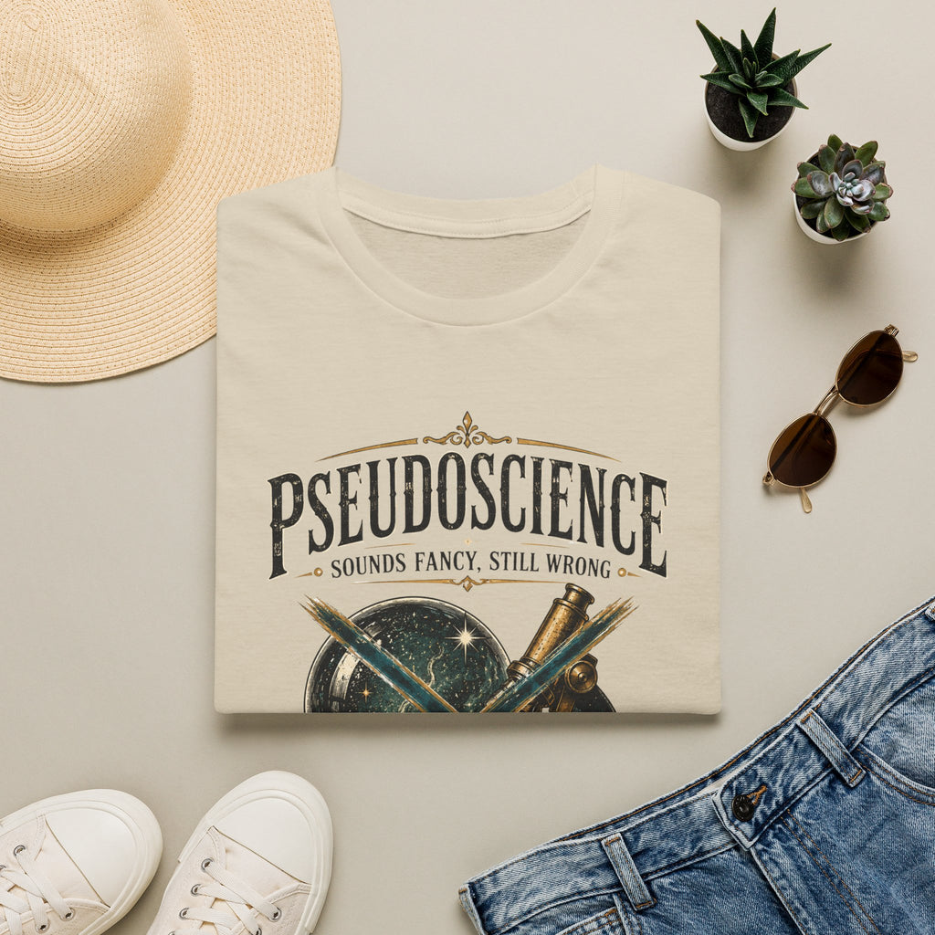 "Pseudoscience: Sounds Fancy, Still Wrong" Retro Science Graphic Tee