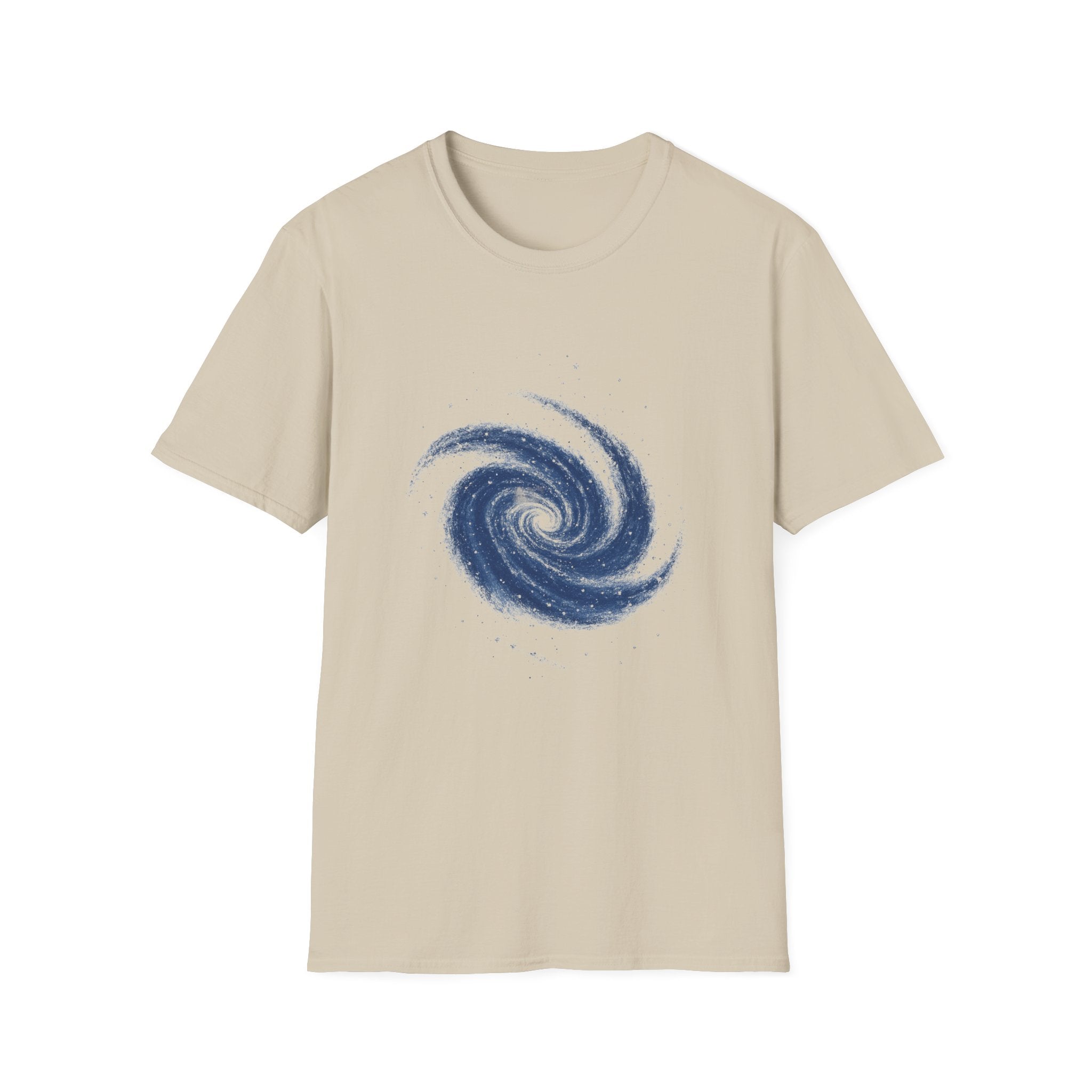 Spiral Galaxy image Unisex Softstyle T-Shirt
