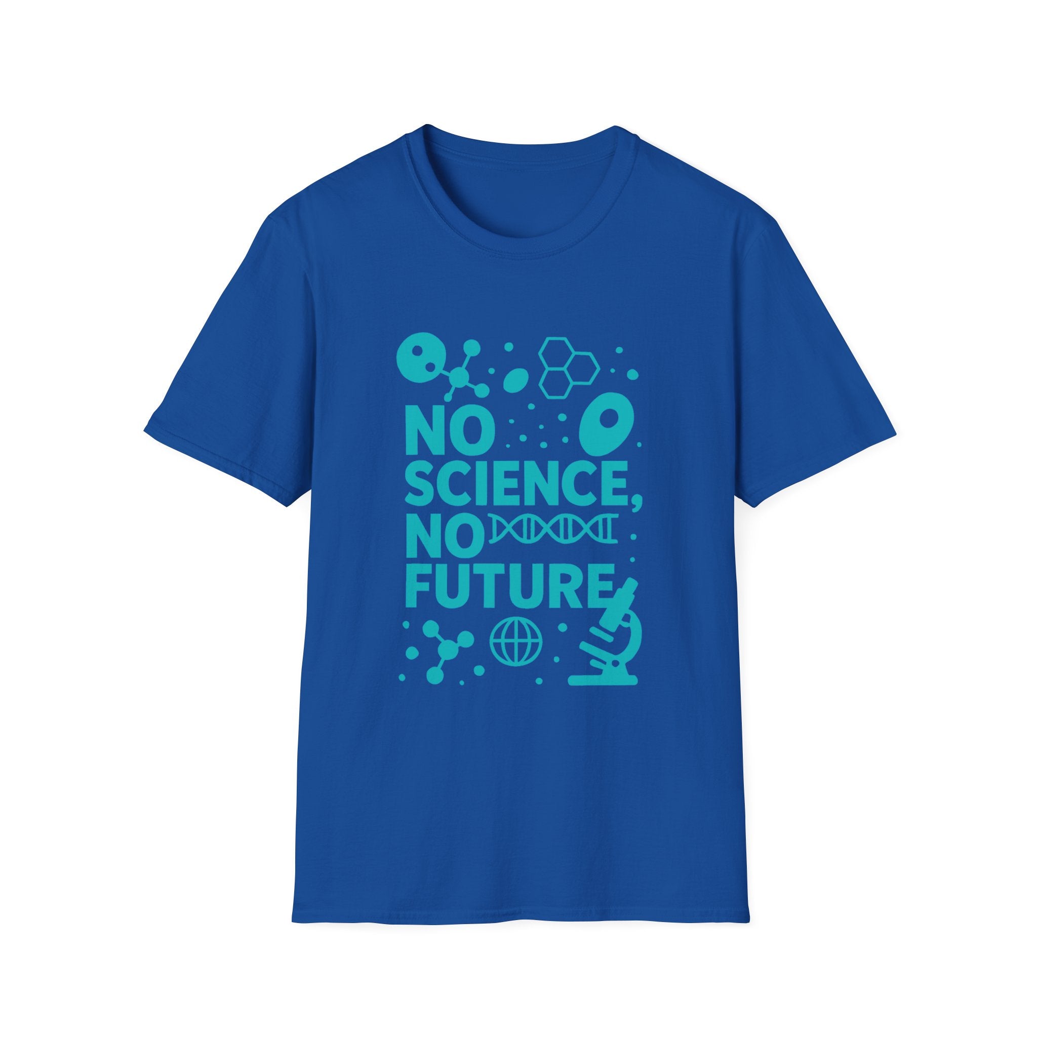 No Science No Future Unisex Softstyle T-Shirt