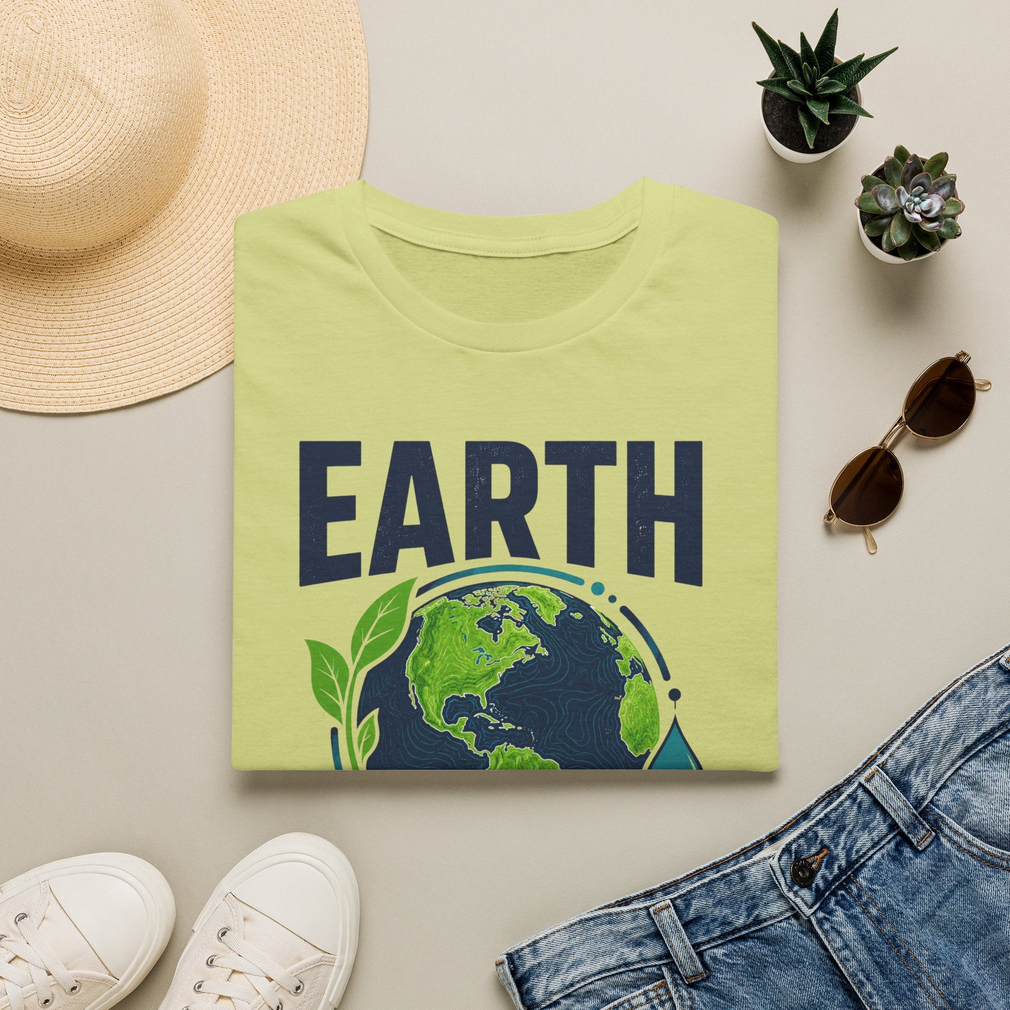 Earth Protect T-Shirt — "Treat It Like It’s Your Only Home" Eco Graphic Tee