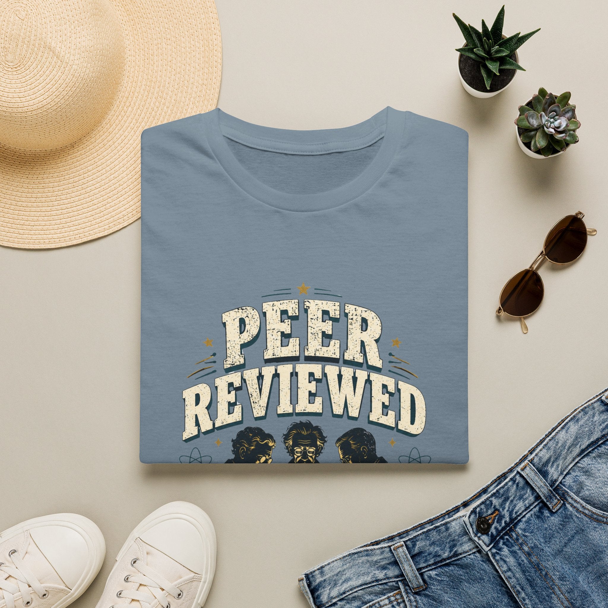 Peer Reviewed T-Shirt — Funny Academic 'Peer Reviewed or It Didn’t Happen' Tee