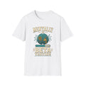 "Mentally In Beta Testing" Retro Brain Graphic Tee