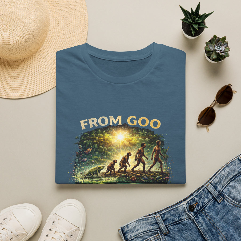 From Goo To You T-Shirt — Evolution Humor Graphic Tee