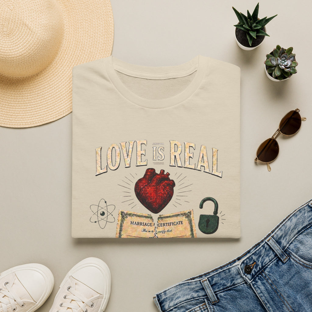 Love Is Real, Contracts Are Optional Graphic Tee