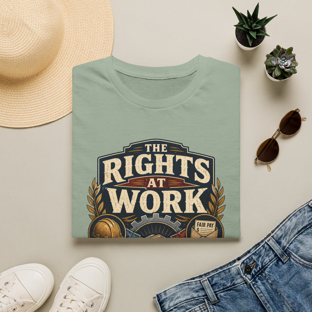 Rights at Work T-Shirt — Union Proud Labor Day Tee