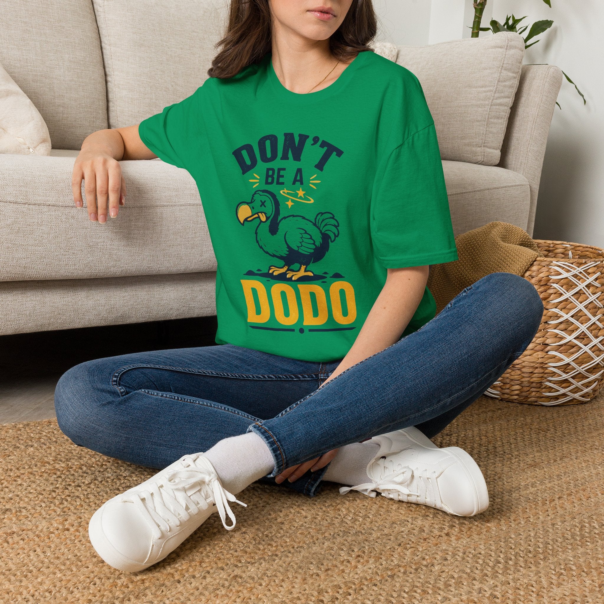 Don’t Be a Dodo T-Shirt — Funny Vintage Dodo Bird Graphic Tee