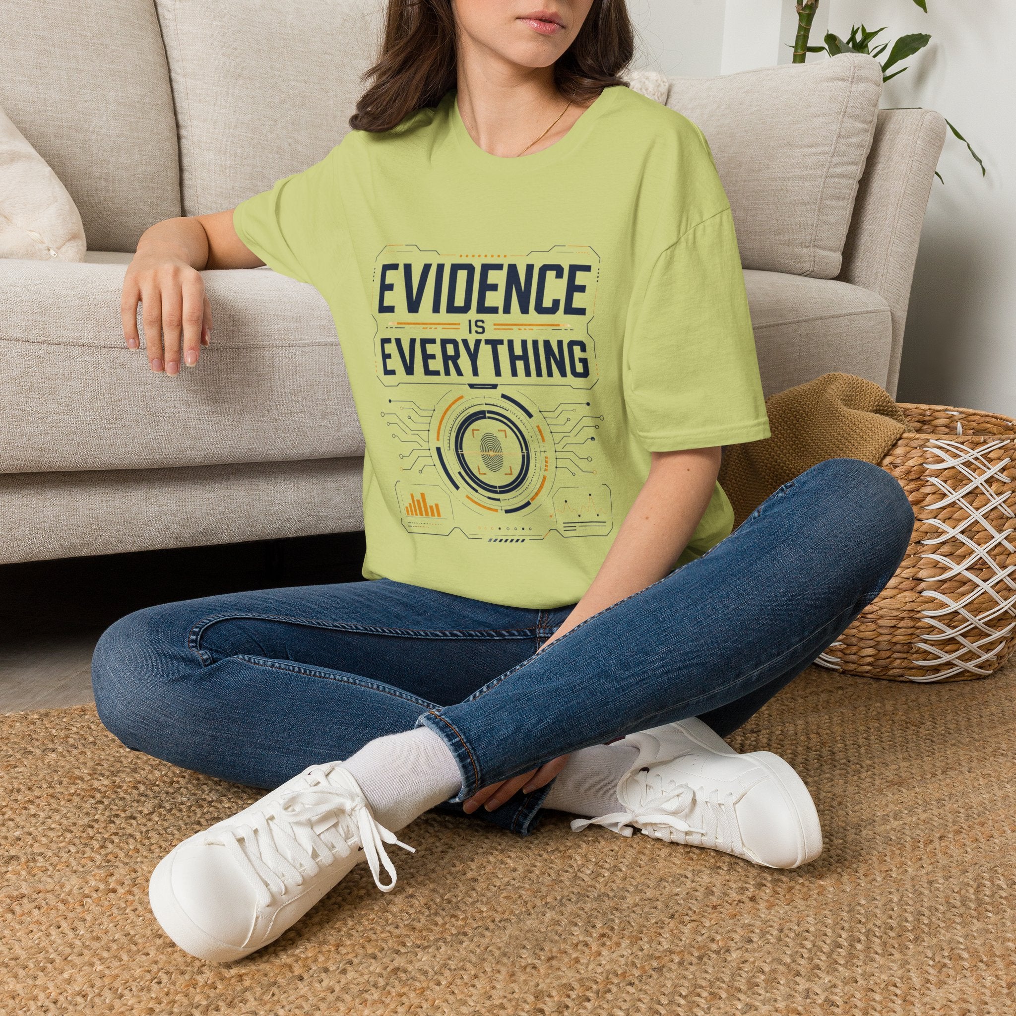 Evidence Is Everything T-Shirt — For Scientists, Investigators & Critical Thinkers