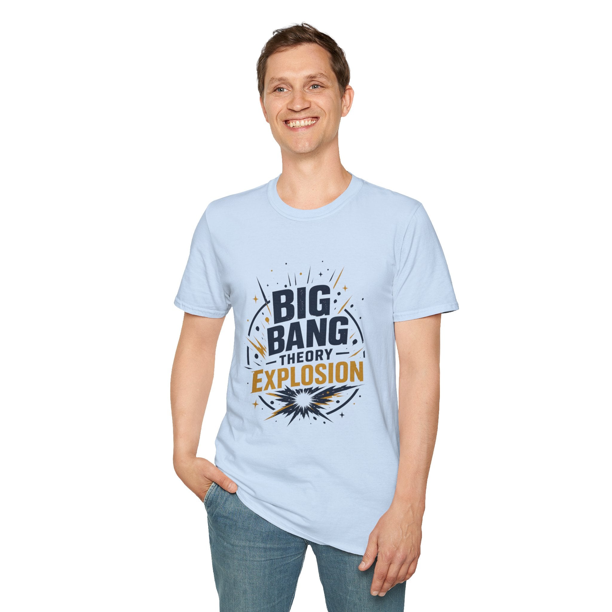 Big Bang Theory Explosion T-Shirt — Science Nerd Graphic Tee