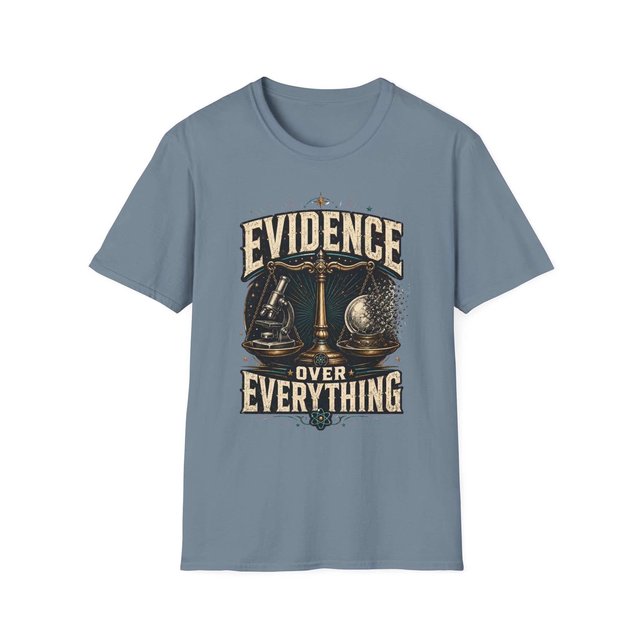 Evidence Over Everything T-Shirt — Forensic & Investigator Tee