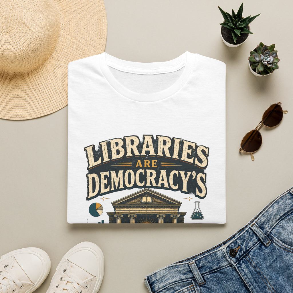 Libraries Are Democracy’s Lab T‑Shirt