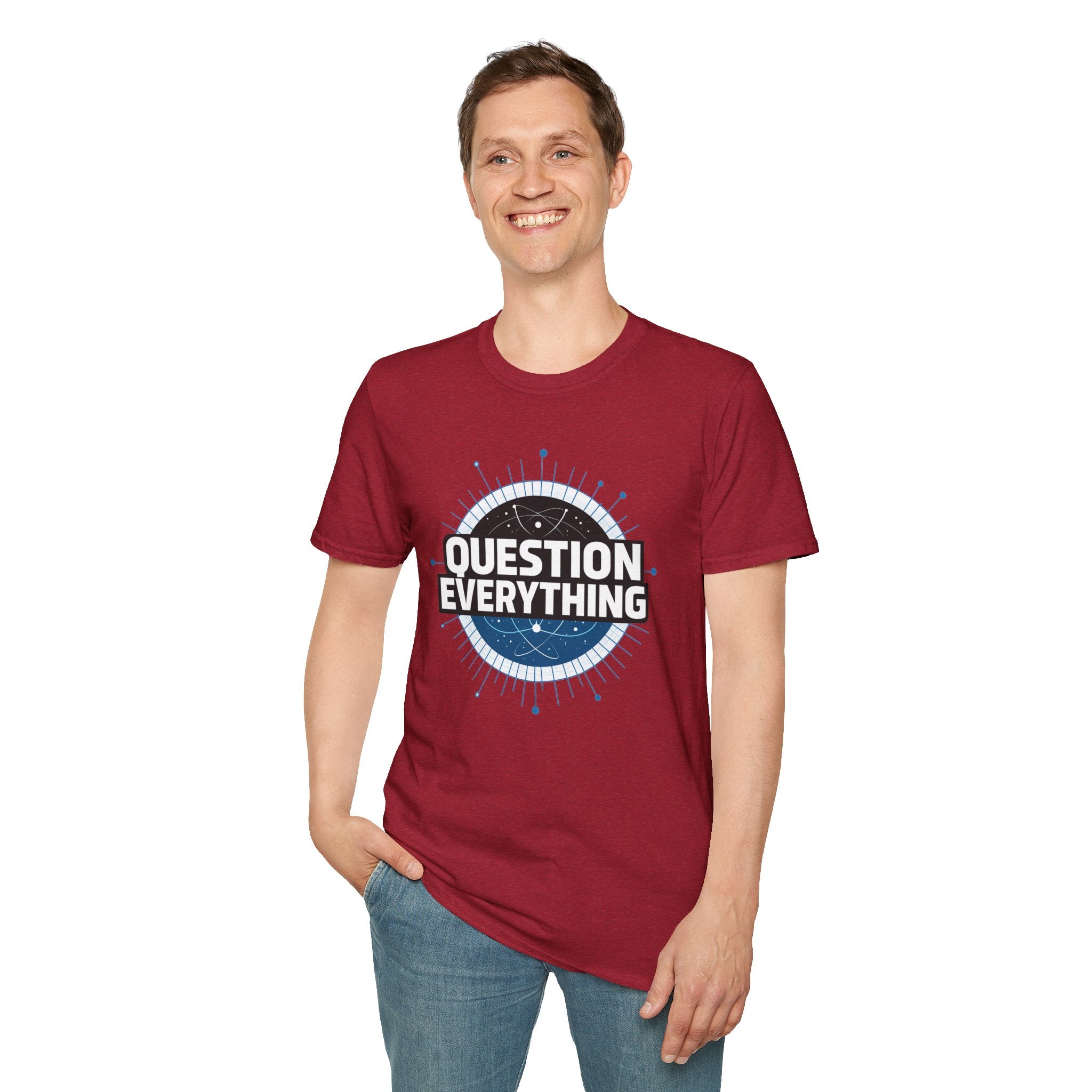 Question Everything T-Shirt — Skeptic Science Graphic Tee