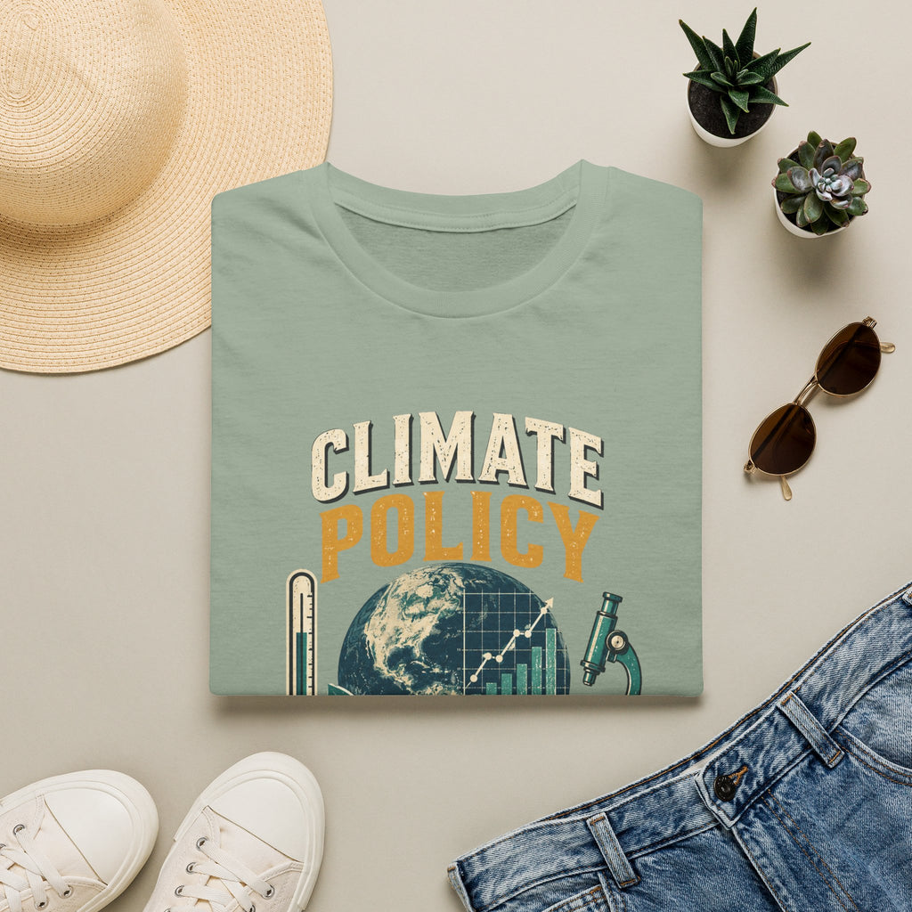 Climate Policy Tee — "Climate Policy Is Science Policy" Graphic T-Shirt