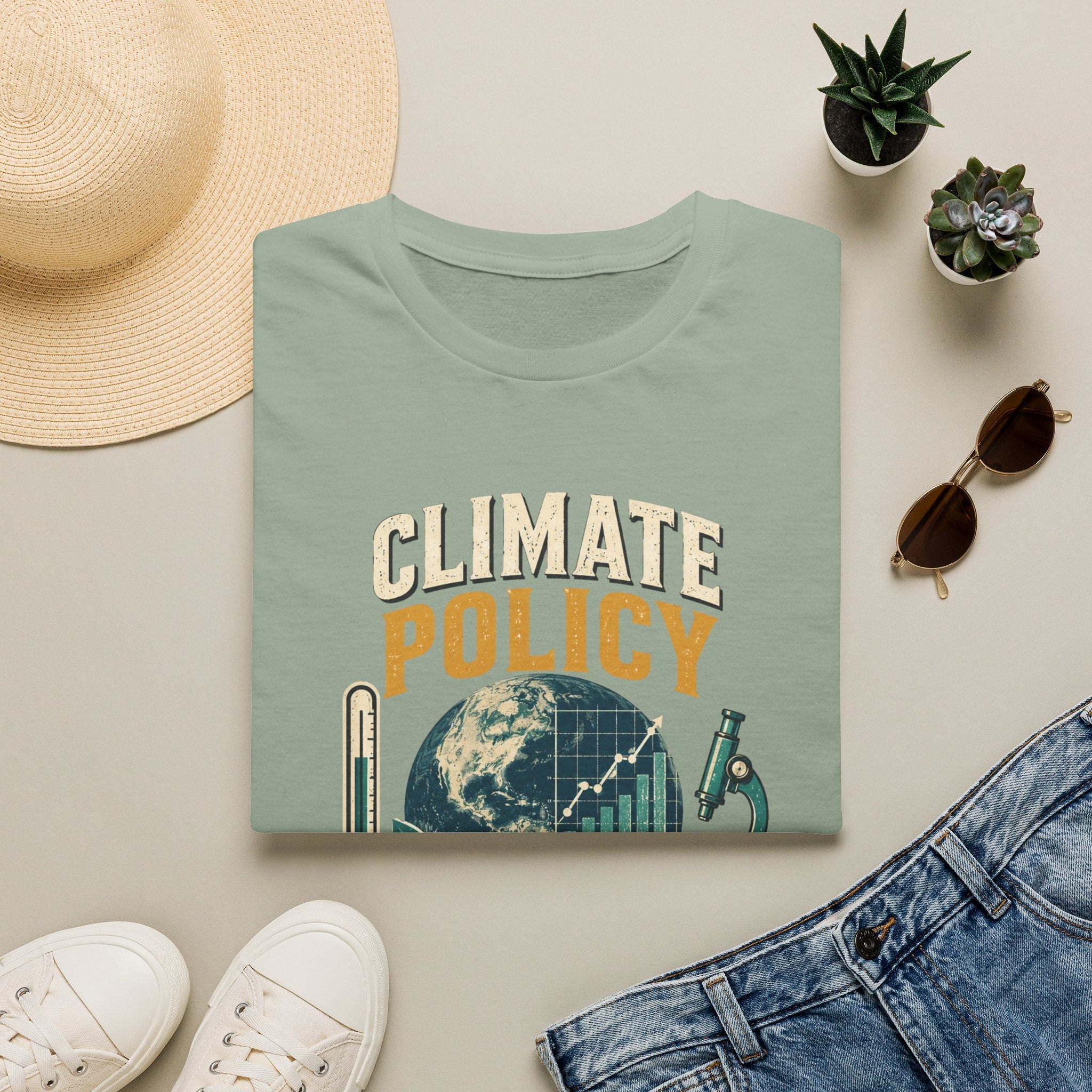 Climate Policy Tee — "Climate Policy Is Science Policy" Graphic T-Shirt