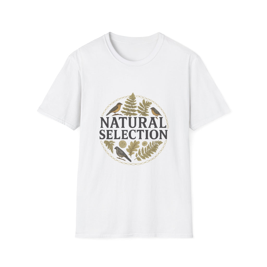 Natural Selection T-Shirt — Botanical Birds Graphic Tee