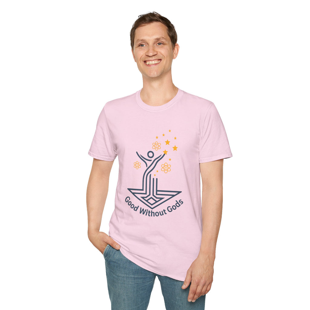 Good Without Gods T-Shirt — Humanist Atheist Inspirational Tee