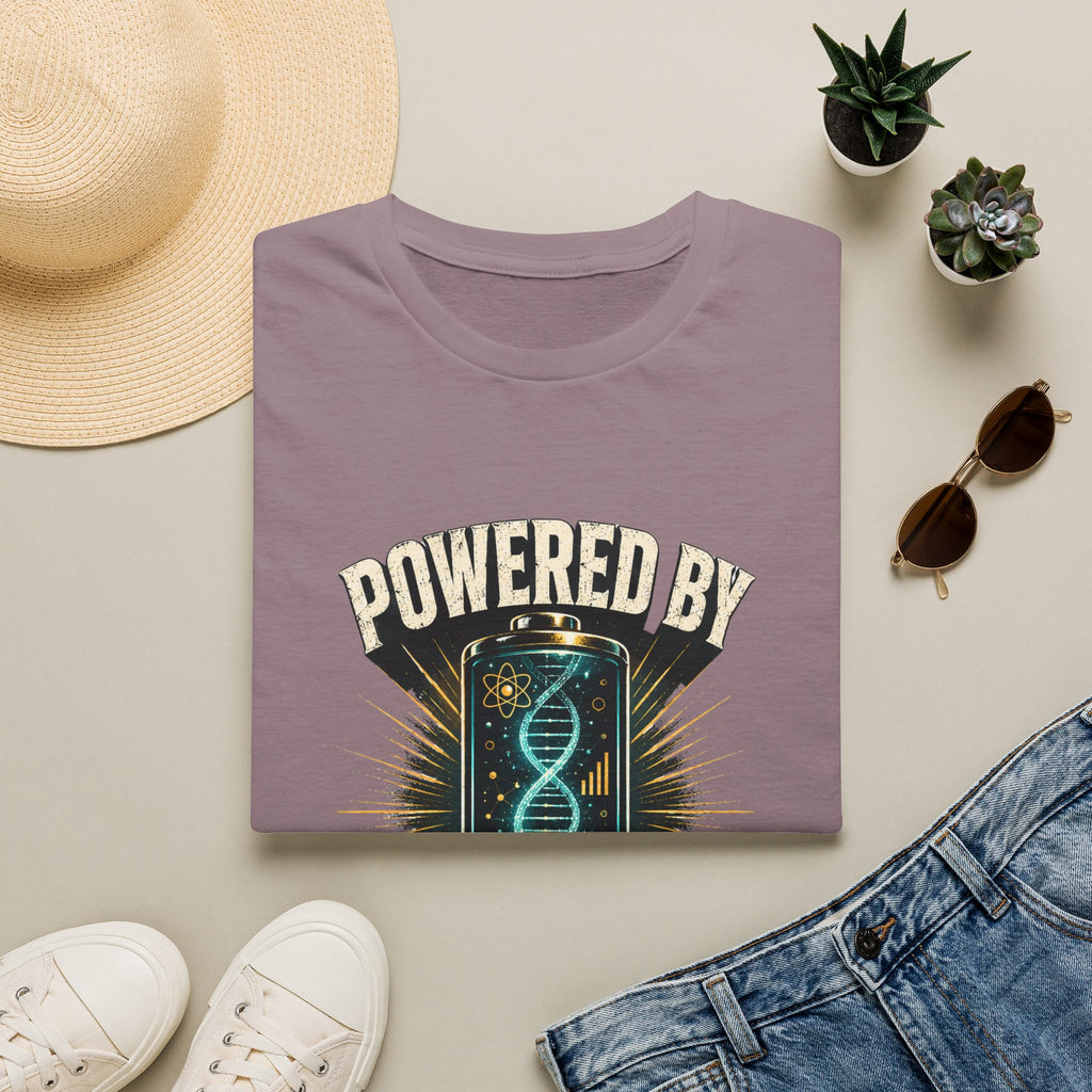 Powered By Evidence T-Shirt — Science DNA Retro Graphic Tee