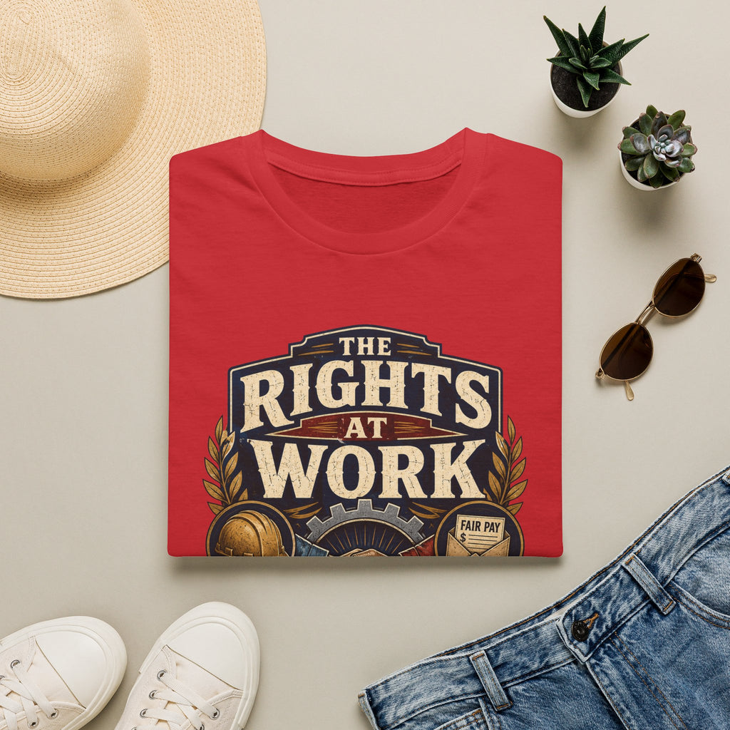 Rights at Work T-Shirt — Union Proud Labor Day Tee