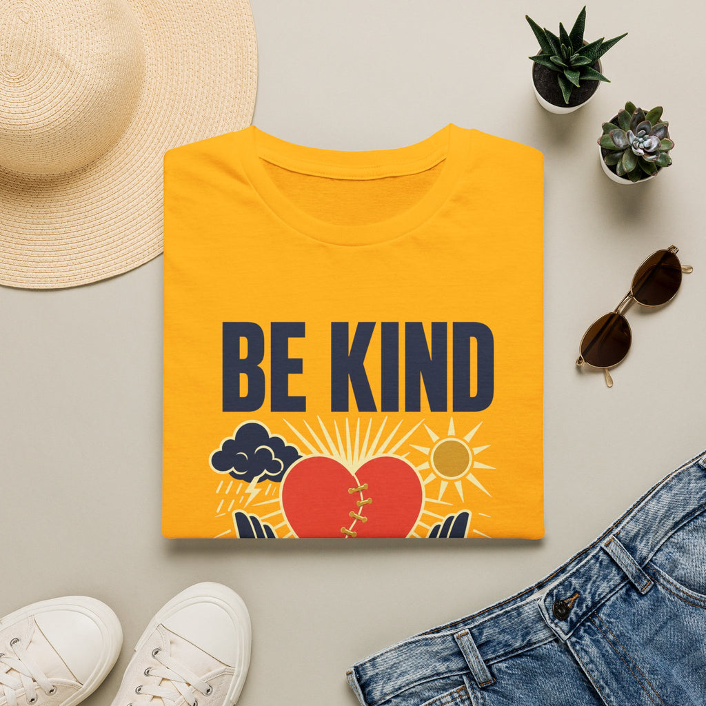 Be Kind T-Shirt — 'Everyone Is Fighting Something' Inspirational Tee