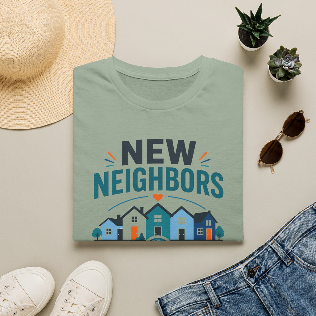 New Neighbors T-Shirt — Neighborhood Welcome & Community Unity Tee