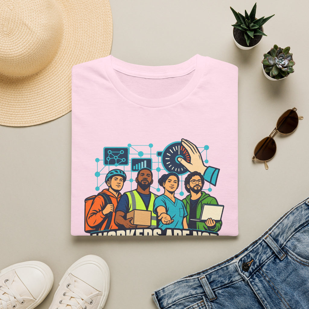 Workers Are Not Data Points T-Shirt — Labor Rights Solidarity Tee