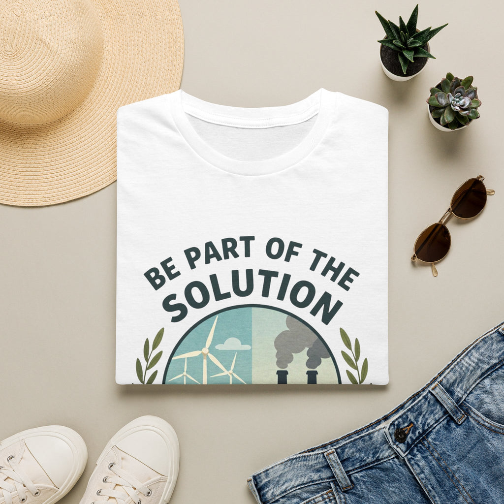 Be Part of the Solution T-Shirt — Eco-Friendly Climate Action Tee